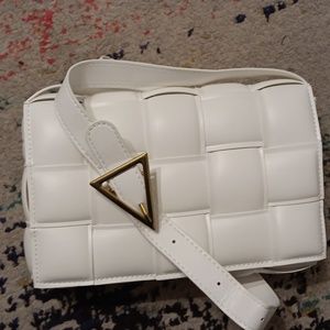 Cute white purse